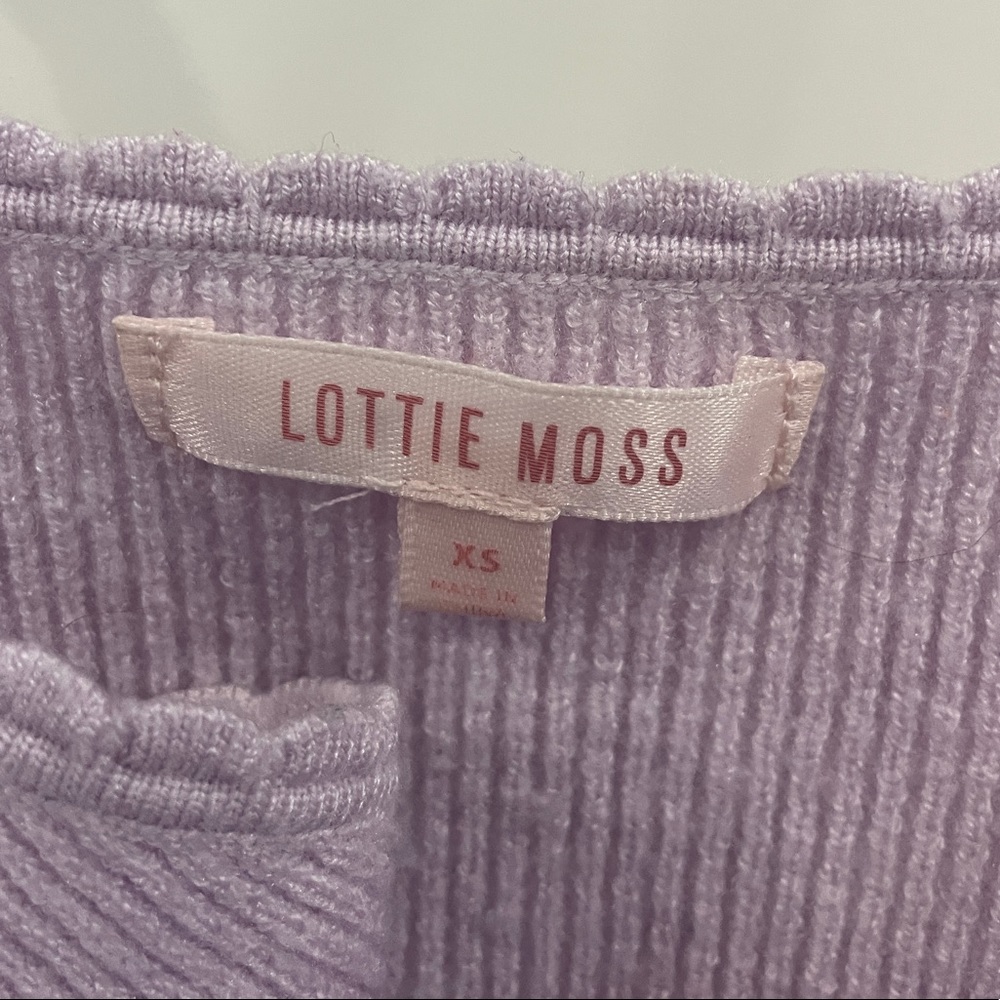 Light Purple Cropped Tank Top